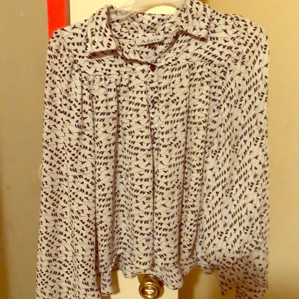 Fun long sleeve crop top